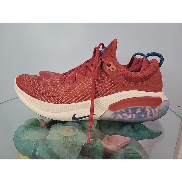 Nike Joyride Run Flyknit Men's Running Shoes Cinnabar Red Sneakers Size 11.5 - Picture 1 of 7